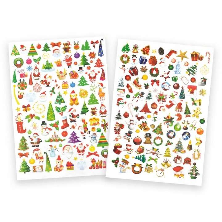 New Year Stickers 1000 pcs. Christmas