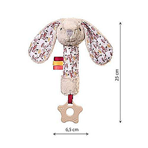 BABYONO Rattle with Sound RABBIT MILLY