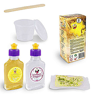 Super kit for making slime - Gold Glitter