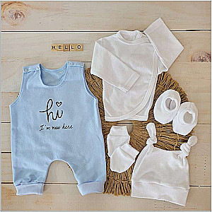 Blue set, 5d. (size 62)