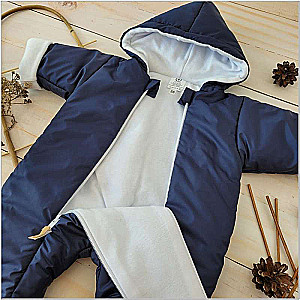 Overalls (size 80), dark blue