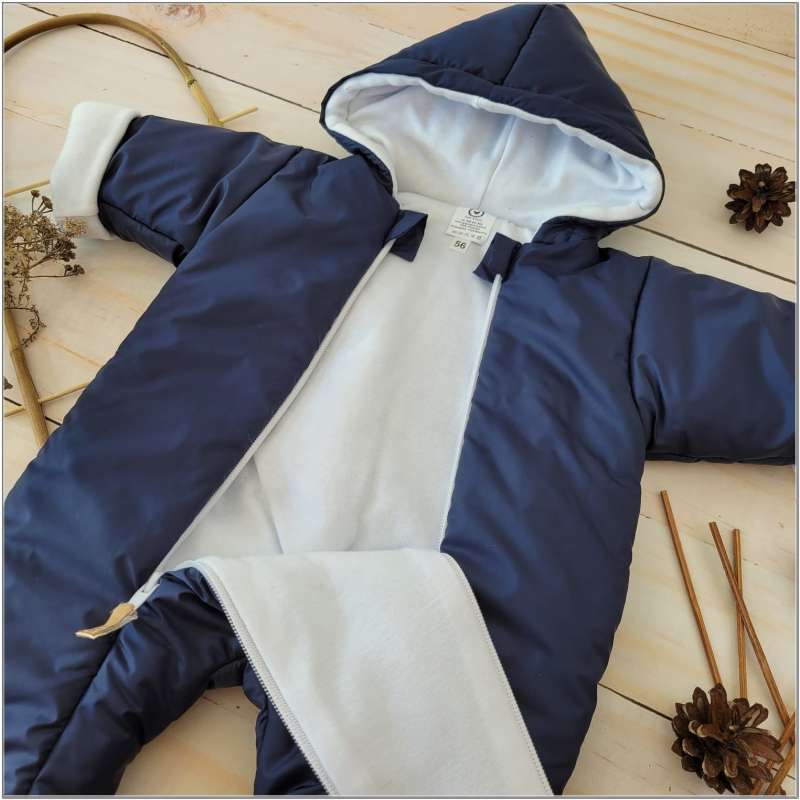Overalls (size 80), dark blue