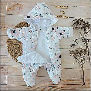 Jumpsuit (size 68), white