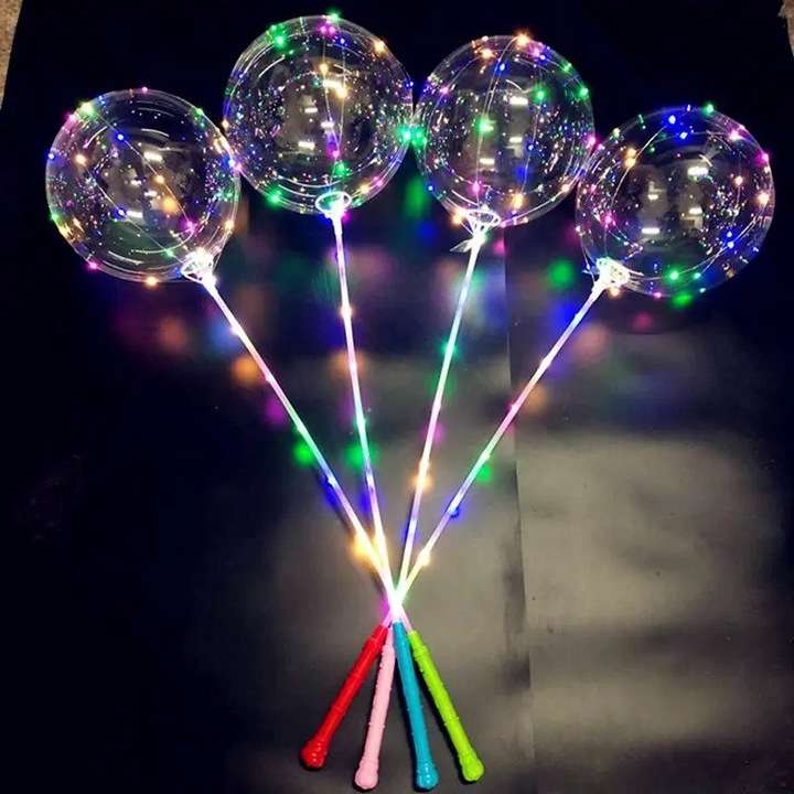 LED garland for balloons