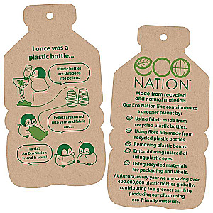 Soft Toy AURORA Eco Nation - Fox, 19 cm
