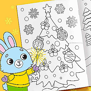 New Year's Coloring Book. Little Dragon