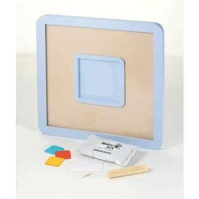 Baby Art messages print frame, set for making baby footprints/handprints