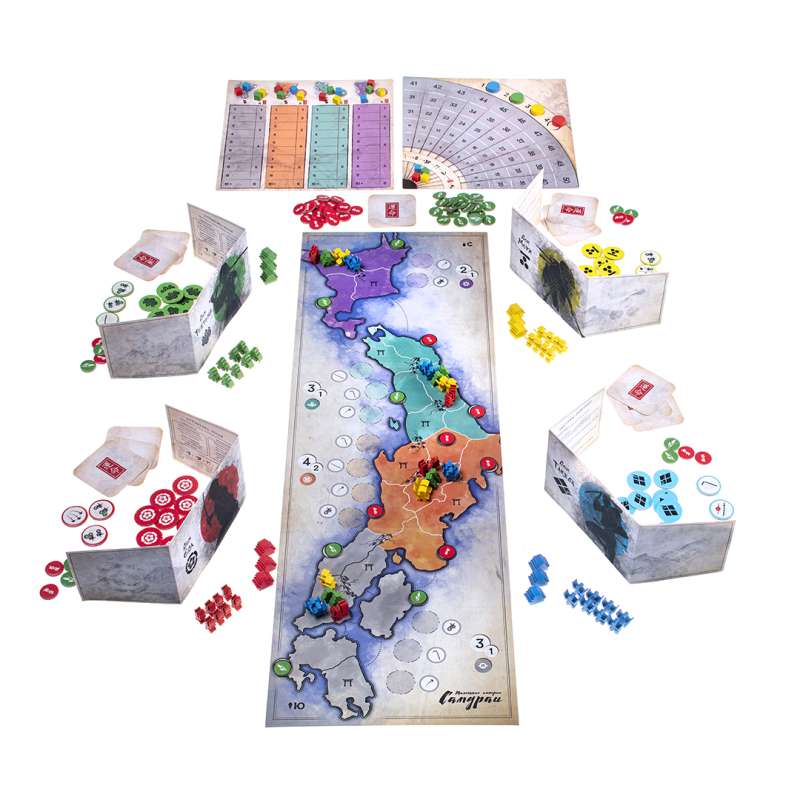 Board Game - Little Empires. Samurai