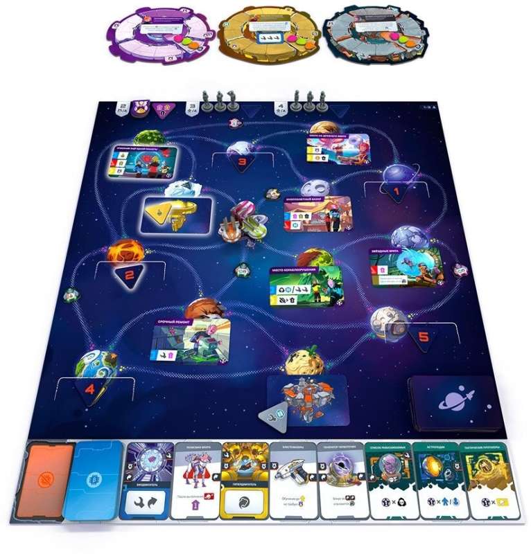 Brettspiel - Sternen-Kapitäne