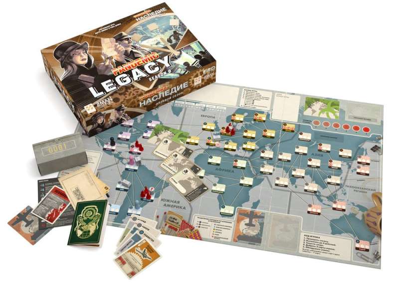 Board game - Pandemic: Legacy. Season Zero