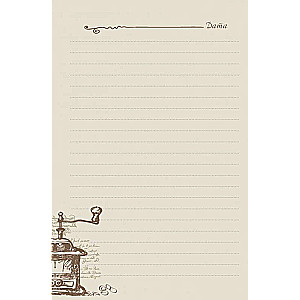 DAILY PLANNER COFFEE MOOD for coffee lovers!