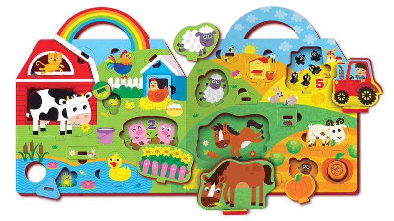 Musical Puzzles - House. Farm