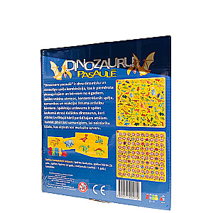 Board game - In the World of Dinosaurs. Memo LV