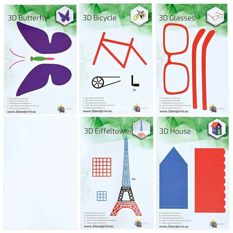 3D pen + starter set of 10 colors