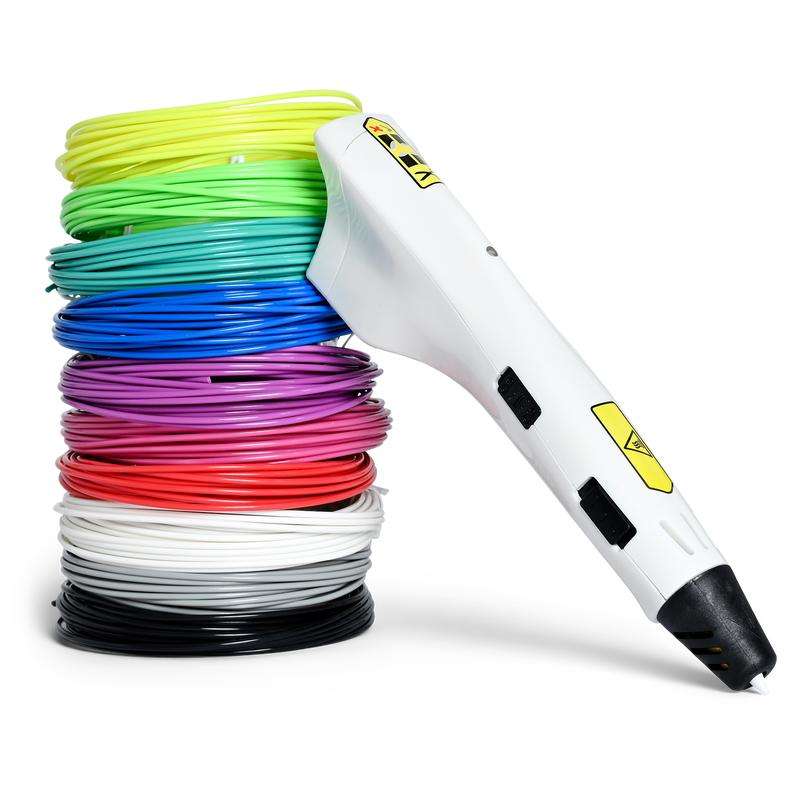 3D pen + starter set of 10 colors