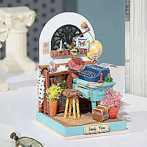 3D Foldable Miniature ROBOTIME Record Mood