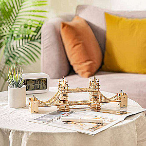 Wooden 3D Puzzle ROBOTIME Tower Bridge, 113 Pieces