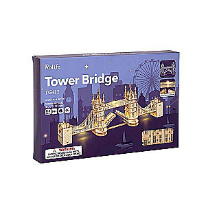 Wooden 3D Puzzle ROBOTIME Tower Bridge, 113 Pieces