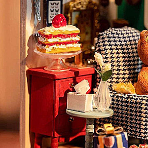 3D Foldable Miniature ROBOTIME Holiday Room