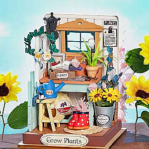 3D Foldable Miniature ROBOTIME Dream Terrace Garden