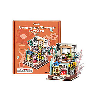 3D Foldable Miniature ROBOTIME Dream Terrace Garden