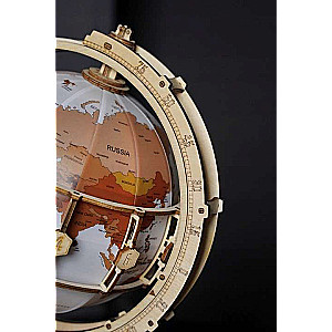 Wooden 3D Puzzle ROBOTIME Glowing Globe, 180 Pieces