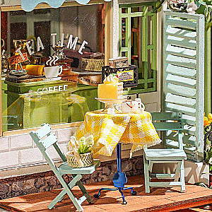 3D Folding Miniature ROBOTIME Cafe