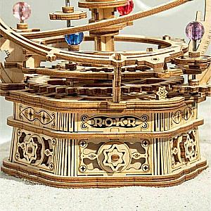 Wooden 3D Puzzle ROBOTIME-Music Box Starry Night, 84 pieces