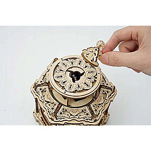 Wooden 3D Puzzle ROBOTIME - Music Box Secret Garden, 315 Pieces