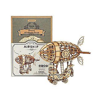 Wooden 3D Puzzle ROBOTIME Airship, 176 Pieces