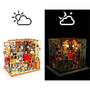 3D Folding Miniature ROBOTIME Library