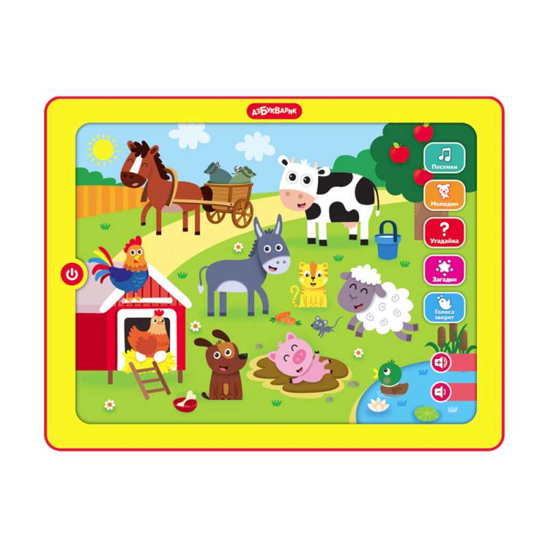 Musical Toy - Tablet. Musical Farm