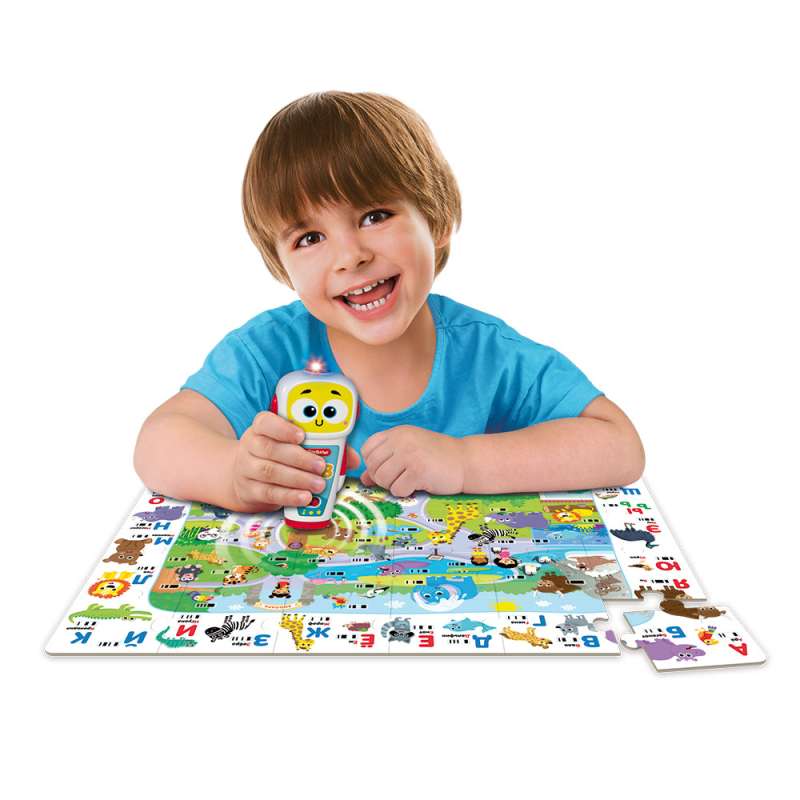 Talking Educational Robot - Zoo Alphabet. Animals