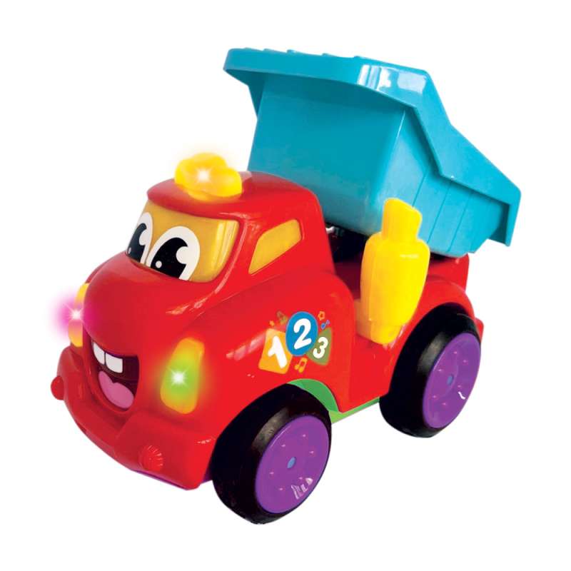 Musical Red Dump Truck