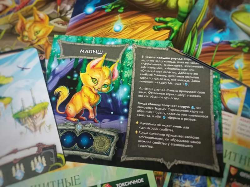 Board Game - Evolution of Magical Creatures. Gift Set