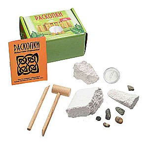 Excavation Kit with Coins - Celts 11.5 x 8.5 x 6.5