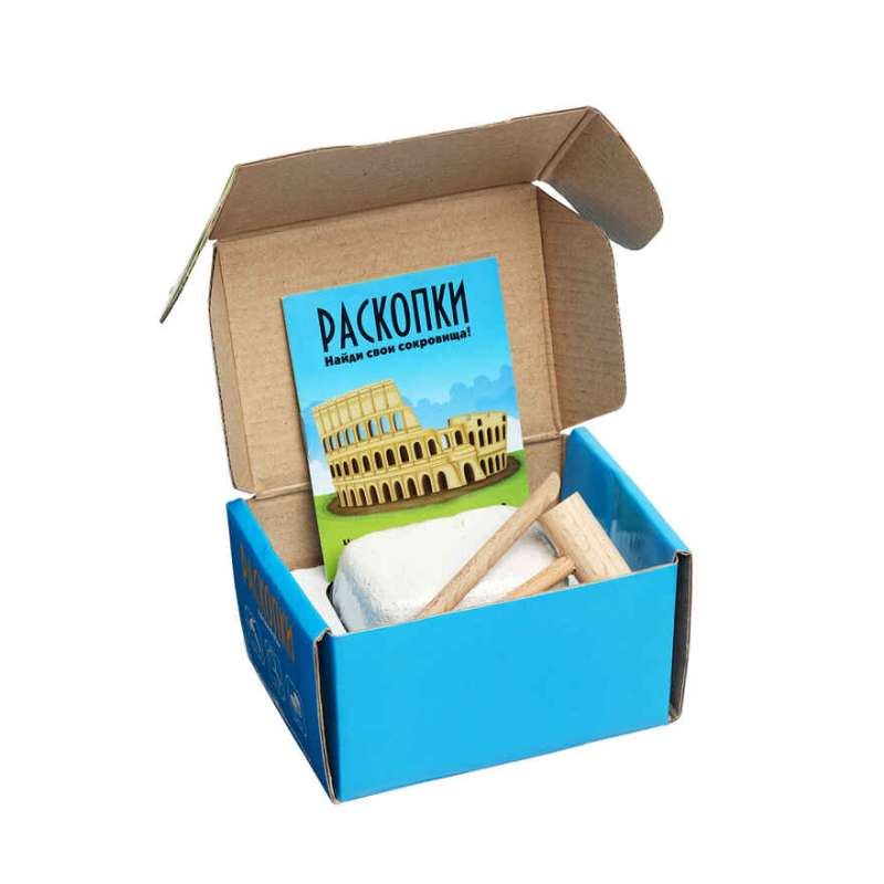 Excavation kit with coins - Ancient Rome 11.5 x 8.5 x 6.5