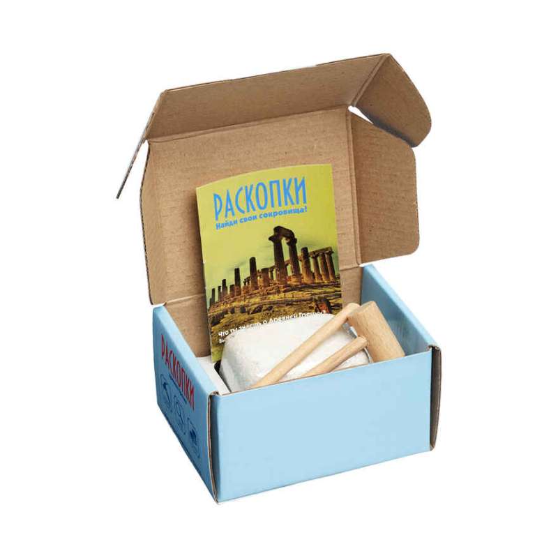 Excavation Kit with Coins - Ancient Greece 11.5 x 8.5 x 6.5