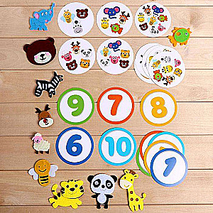 Educational Set - Count the Animals