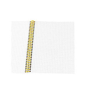 A5 Notebook, 80 sheets. LEMON AND LEAVES