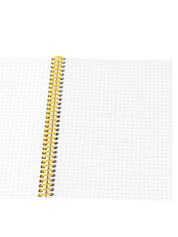 A5 Notebook, 80 sheets. LEMON AND LEAVES