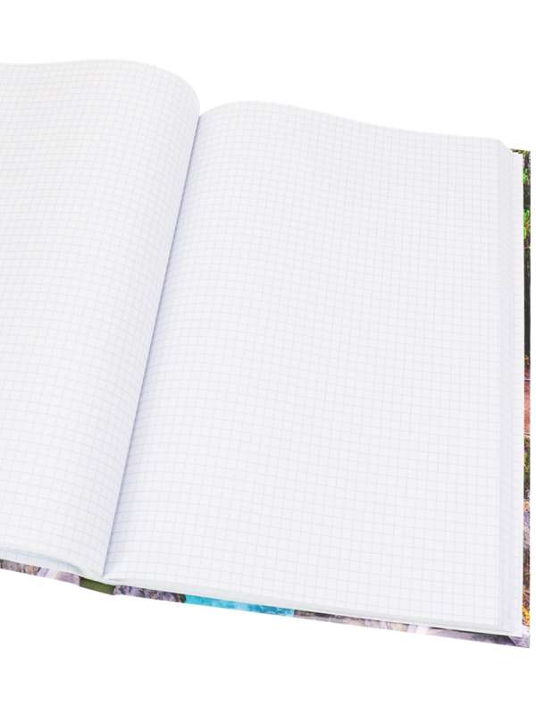 A4 Notebook 200 sheets. GORGE IN THE FOREST