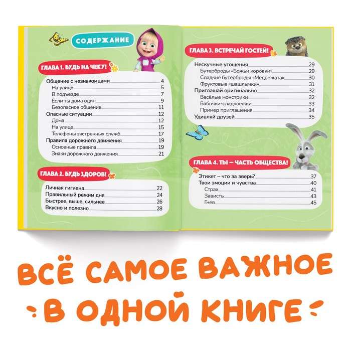 Encyclopedia for Young Fidgeters. Masha and the Bear