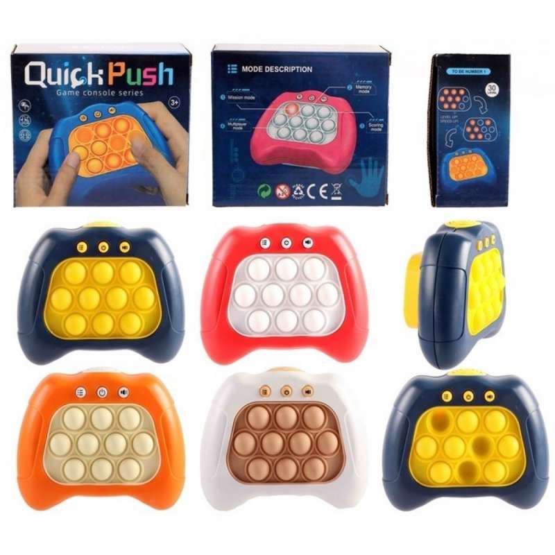 Interactive game console POP IT without batteries