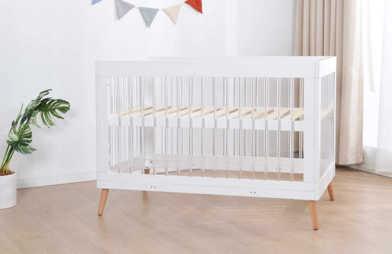 Children's crib LPK750 size 120*60, white