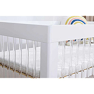 Children's crib LPK750 size 120*60, white