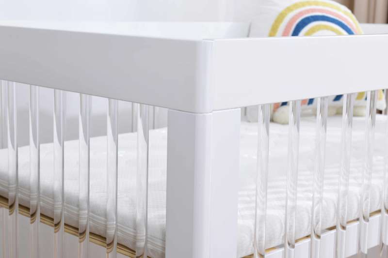Children's crib LPK750 size 120*60, white