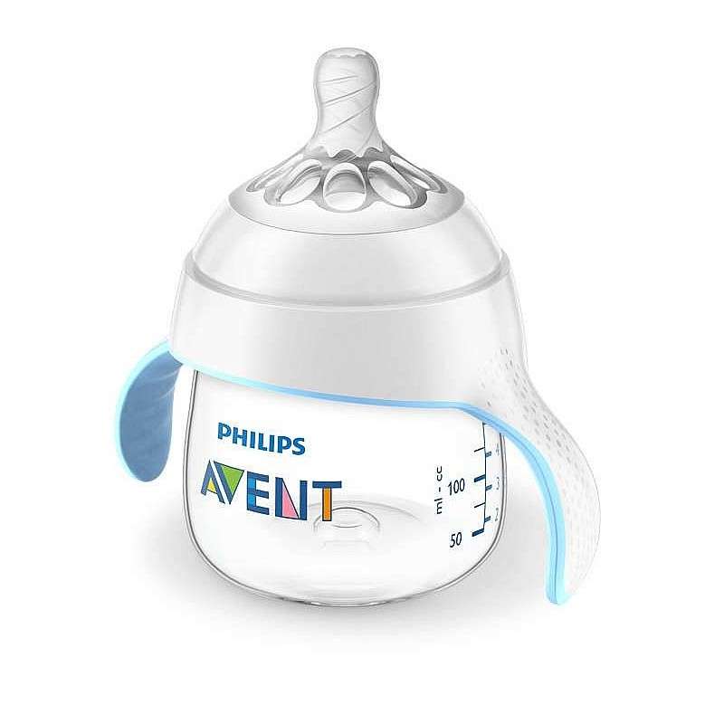 Philips Avent Natural training cup 150 ml, medium flow nipple 4m+