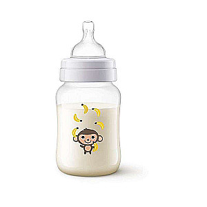 Philips Avent Anti-Colic Bottle 260 ml, 1M+ Monkey