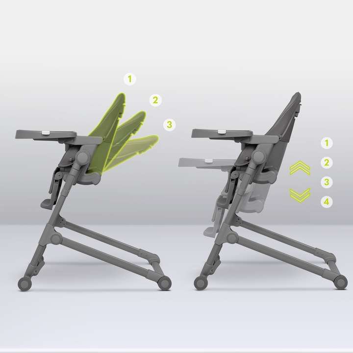 High Chair Lionelo Cora Plus 2in2 GREY
